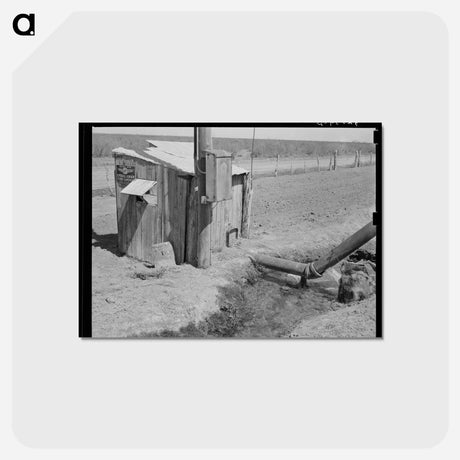 アートポストカード-Irrigation System at La Pryor
 - ラッセル リー Postcard.