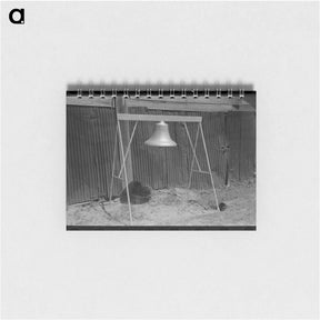 アートメモ帳-Old Fire Bell, Carthage, Texas
 - ラッセル リー Memo.
