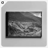 アートパネル-Abandoned Mill, San Juan County
 - ラッセル リー Canvas.