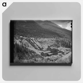 アートパネル-Abandoned Mill, San Juan County
 - ラッセル リー Canvas.
