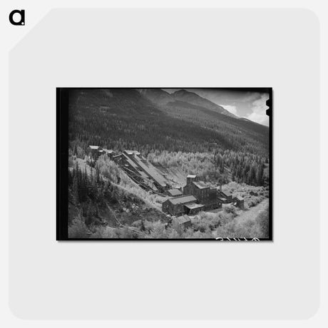アートポストカード-Abandoned Mill, San Juan County
 - ラッセル リー Postcard.