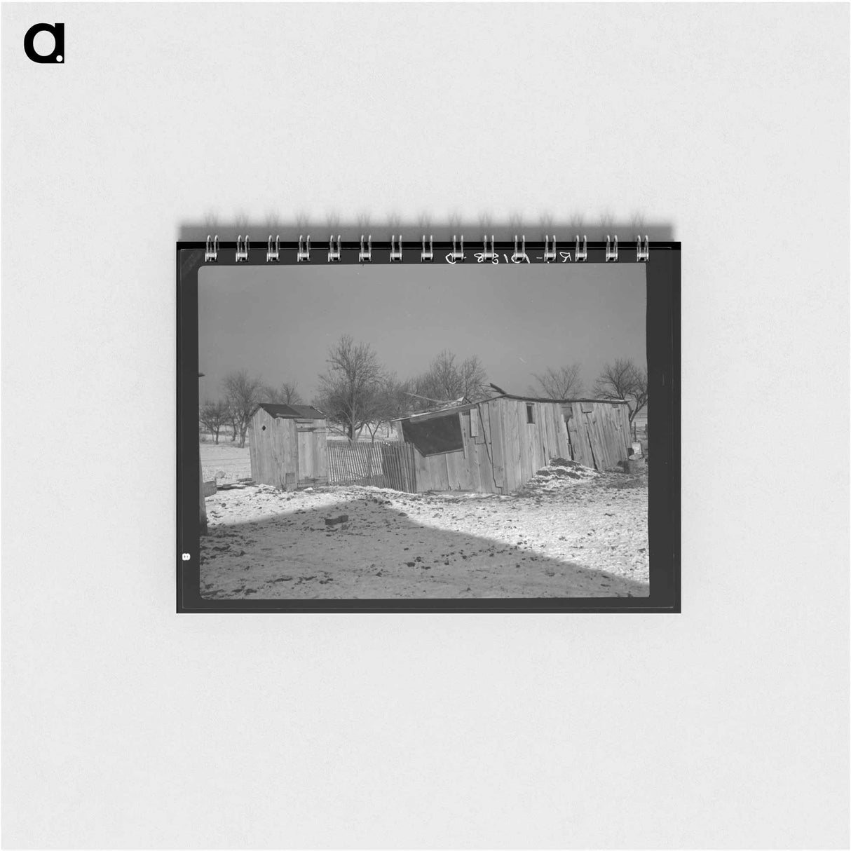 アートメモ帳-Outbuildings on James Simmons Farm
 - ラッセル リー Memo.