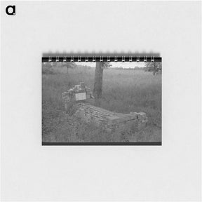 アートメモ帳-Old Grave near Cruger, Mississippi
 - ラッセル リー Memo.