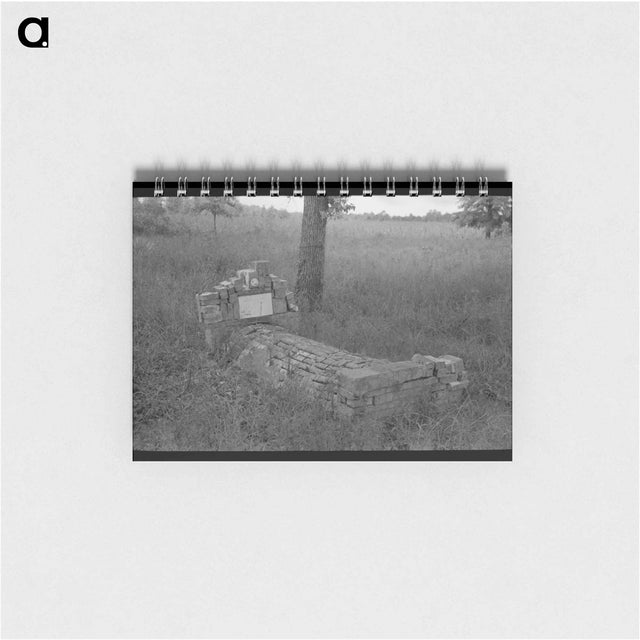 アートメモ帳-Old Grave near Cruger, Mississippi
 - ラッセル リー Memo.