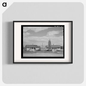 アートポスター-Houses at FSA Migratory Labor Camp, Yakima, Washington
 - ラッセル リー Poster.