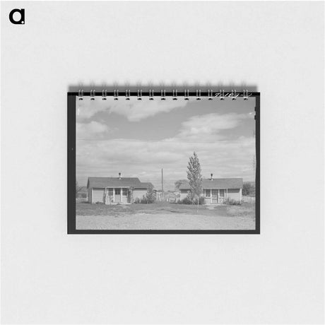 アートメモ帳-Houses at FSA Migratory Labor Camp, Yakima, Washington
 - ラッセル リー Memo.