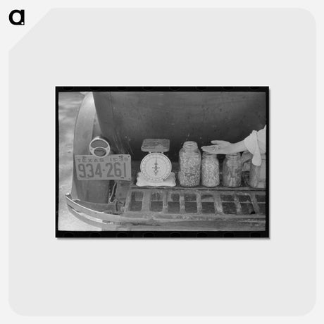 アートポストカード-Seeds for Sale, Weatherford, Texas
 - ラッセル リー Postcard.