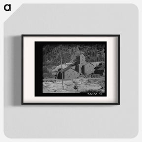 アートポスター-Mill at Camp Bird Mine, Camp Bird, Colorado
 - ラッセル リー Poster.