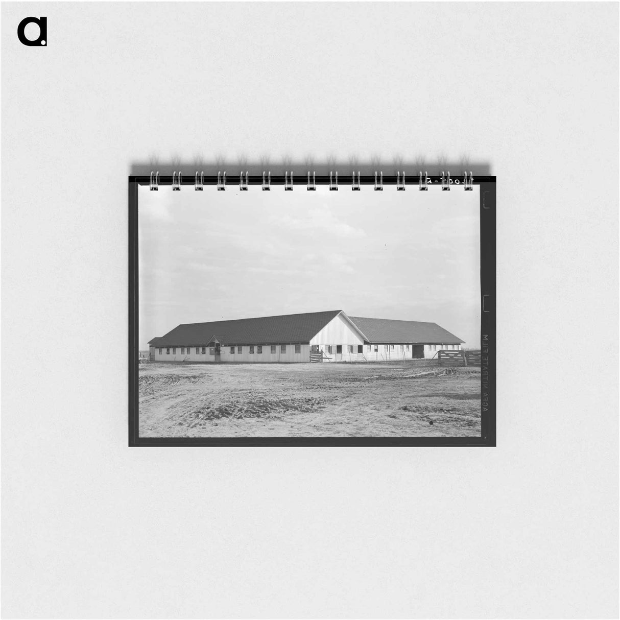 アートメモ帳-Sunflower Plantation near Merigold, Mississippi
 - ラッセル リー Memo.