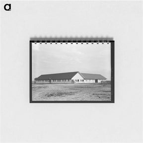 アートメモ帳-Sunflower Plantation near Merigold, Mississippi
 - ラッセル リー Memo.