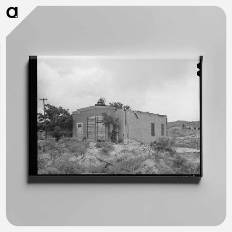 アートパネル-Abandoned Firehouse, Tombstone, Arizona
 - ラッセル リー Canvas.