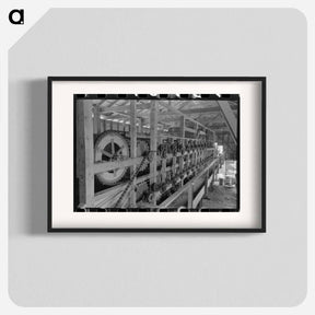 アートポスター-Machinery of Stationary-Type Mechanical Hop Picker, Yakima County, Washington
 - ラッセル リー Poster.