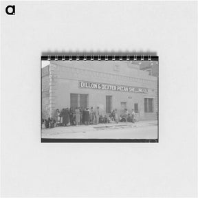 アートメモ帳-Pecan Shellers Eating Lunch, San Antonio, Texas
 - ラッセル リー Memo.