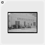 アートポストカード-Pecan Shellers Eating Lunch, San Antonio, Texas
 - ラッセル リー Postcard.