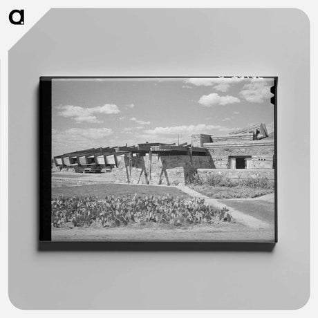 アートパネル-Winter Quarters, Taliesin West
 - ラッセル リー Canvas.