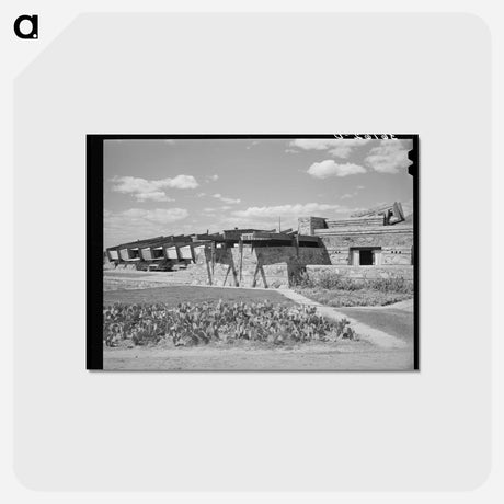 アートポストカード-Winter Quarters, Taliesin West
 - ラッセル リー Postcard.