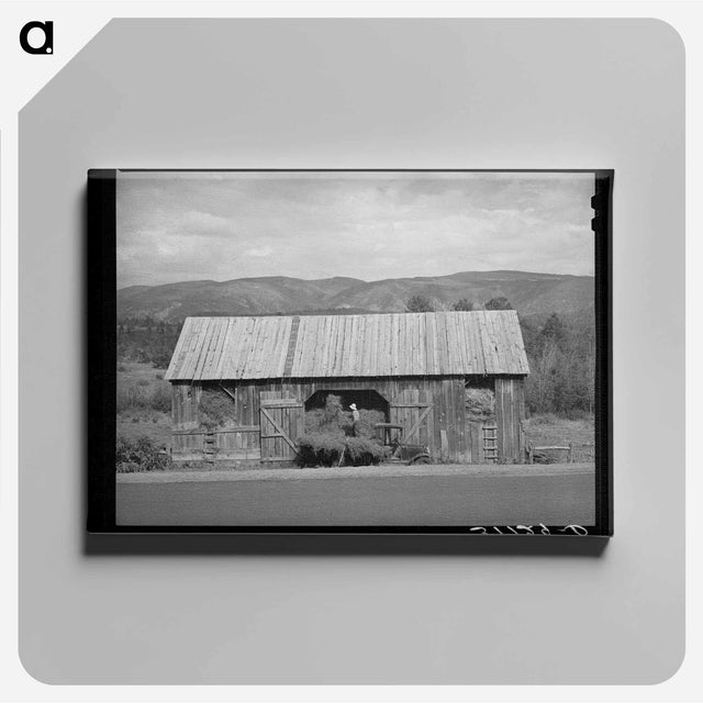 アートパネル-Haying in the Animas River Valley
 - ラッセル リー Canvas.