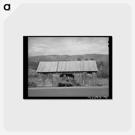 アートポストカード-Haying in the Animas River Valley
 - ラッセル リー Postcard.