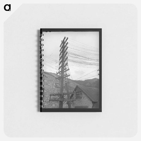 アートメモ帳-Electric Wiring, Telluride, Colorado
 - ラッセル リー Memo.