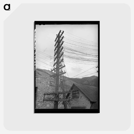 アートポストカード-Electric Wiring, Telluride, Colorado
 - ラッセル リー Postcard.