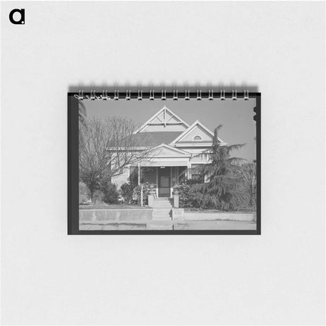 アートメモ帳-House, Loomis, California
 - ラッセル リー Memo.