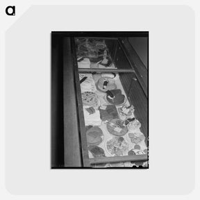 アートポストカード-Confectionery Display, Gonzales County Fair
 - ラッセル リー Postcard.