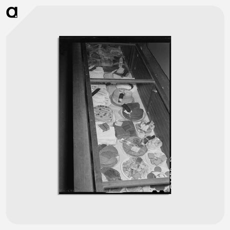 アートポストカード-Confectionery Display, Gonzales County Fair
 - ラッセル リー Postcard.