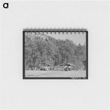 アートメモ帳-Shasta Dam Workers' Encampment
 - ラッセル リー Memo.