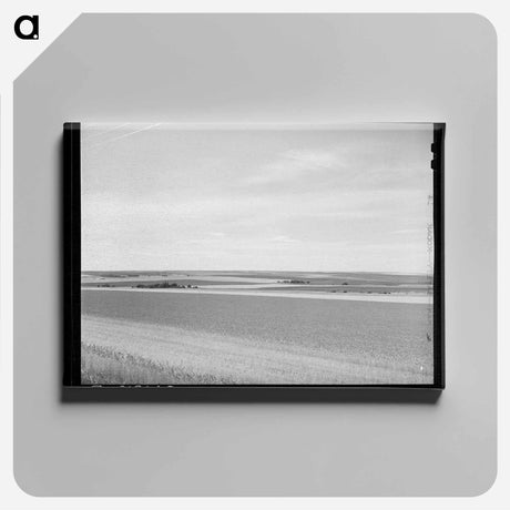 アートパネル-Wheat Fields on Eureka Flats
 - ラッセル リー Canvas.