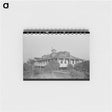 アートメモ帳-Building and Boardwalks, Pilottown, Louisiana
 - ラッセル リー Memo.