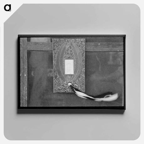 アートパネル-Death Announcement Plaque, Syracuse, Kansas
 - ラッセル リー Canvas.