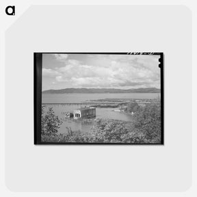 アートポストカード-Astoria Waterfront
 - ラッセル リー Postcard.