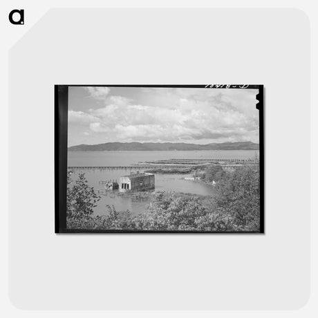アートポストカード-Astoria Waterfront
 - ラッセル リー Postcard.