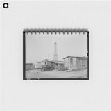 アートメモ帳-Oil Field Workers' Housing, Oklahoma City
 - ラッセル リー Memo.