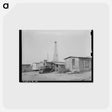 アートポストカード-Oil Field Workers' Housing, Oklahoma City
 - ラッセル リー Postcard.