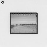 アートメモ帳-Kimble County Ranch with Goats
 - ラッセル リー Memo.