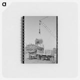 アートメモ帳-Sugarcane Harvest near New Iberia
 - ラッセル リー Memo.