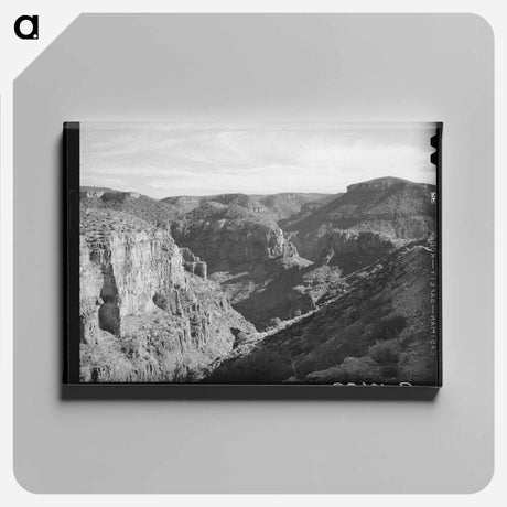 アートパネル-Black River Canyon at Beckers Butte, Gila County, Arizona
 - ラッセル リー Canvas.