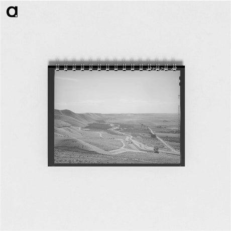 アートメモ帳-Cherry Orchards at Emmett, Gem County
 - ラッセル リー Memo.