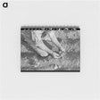 アートメモ帳-Farmer Examining Bean Plant, Pie Town, New Mexico
 - ラッセル リー Memo.