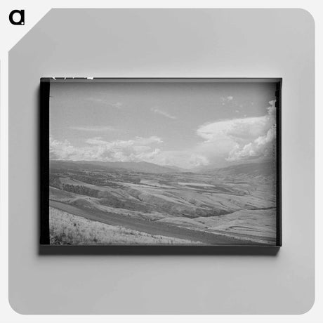 アートパネル-Wheat Lands, Idaho County, Idaho
 - ラッセル リー Canvas.