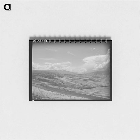 アートメモ帳-Wheat Lands, Idaho County, Idaho
 - ラッセル リー Memo.
