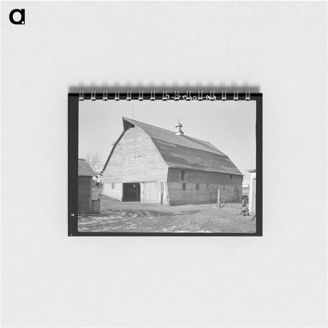 アートメモ帳-Barn on J.E. Herbrandson Farm, Iowa
 - ラッセル リー Memo.