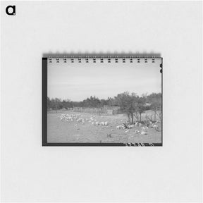 アートメモ帳-Children Before a Stockade
 - ラッセル リー Memo.