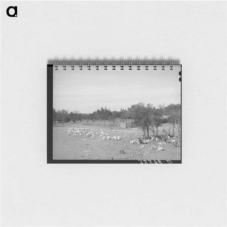 アートメモ帳-Children Before a Stockade
 - ラッセル リー Memo.