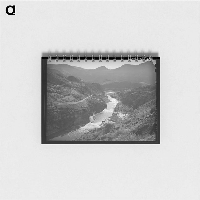 アートメモ帳-Highway U.S. 60, Gila County, Arizona
 - ラッセル リー Memo.