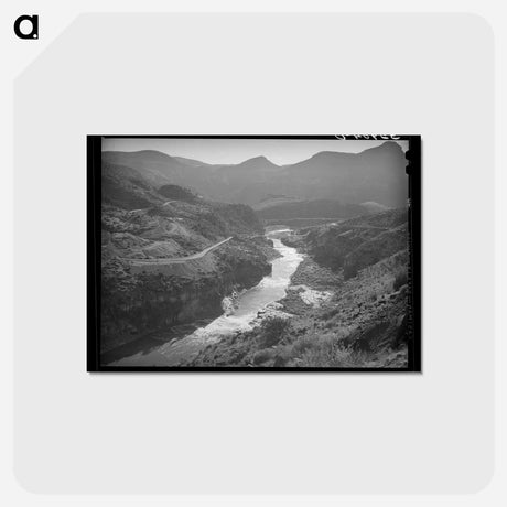 アートポストカード-Highway U.S. 60, Gila County, Arizona
 - ラッセル リー Postcard.