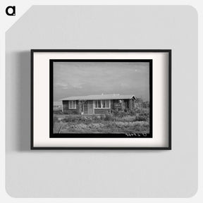 アートポスター-House on Mineral King Cooperative Farm
 - ラッセル リー Poster.