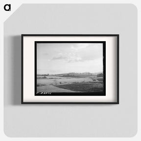 アートポスター-Farmland, Clackamas County, Oregon
 - ラッセル リー Poster.