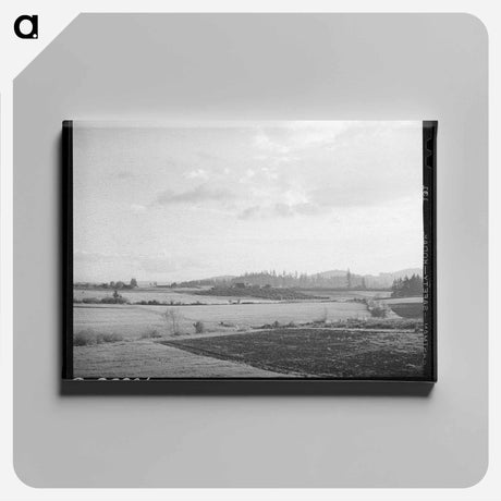 アートパネル-Farmland, Clackamas County, Oregon
 - ラッセル リー Canvas.